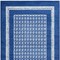 Homeroots 4 x 6 ft. Navy & Ivory Geometric Area Rug 385883 - alternate 3